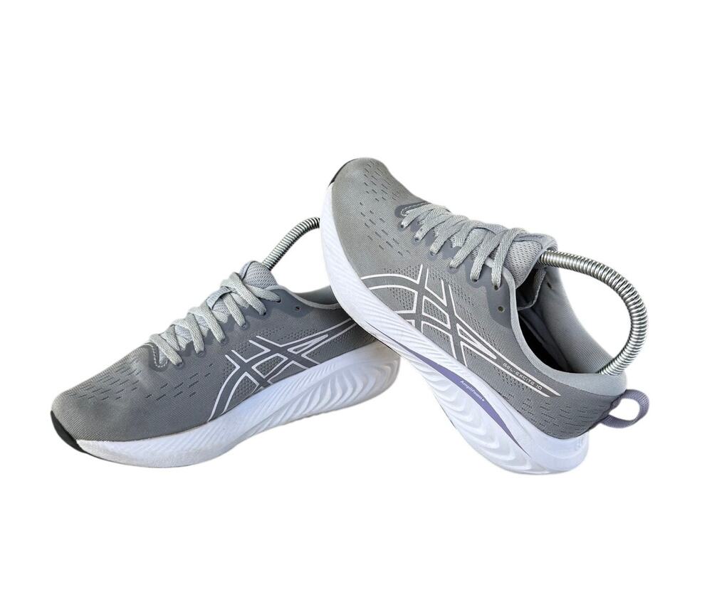 ASICS Gel Excite 10 Women's Grey Running Shoes Sz 6.5 EUC
